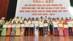 Giải Nhất giáo viên dạy giỏi môn Địa lý cấp Thành phố