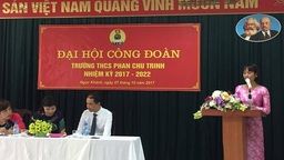 Đại hội Công đoàn nhiệm kỳ 2017- 2022