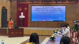 Cô giáo Đỗ Thu Hương tham dự Chung khảo Giải thưởng “Nhà giáo Hà Nội tâm huyết, sáng tạo” lần thứ 5