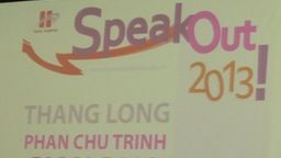 Học sinh Trường Phan Chu Trinh tham gia thi hùng biện tiếng Anh