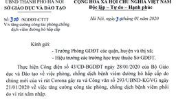 Công văn của Sở giáo dục Hà Nội về phòng,chống dịch viêm đường hô hấp cấp
