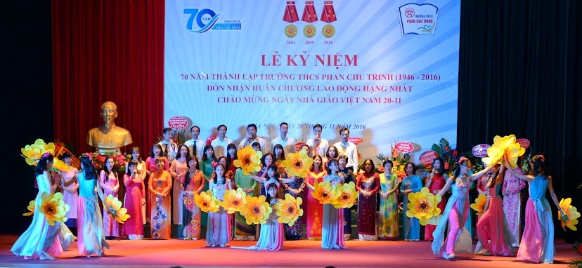Ảnh Lễ kỷ niệm 70 năm thành lập trường