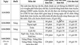 Sở Giáo dục thông báo về Công tác tuyển sinh vào lớp 10 THPT năm học 2021-2022