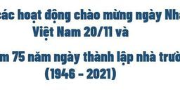 KẾ HOẠCH  Tổ chức các hoạt động chào mừng ngày Nhà giáo Việt Nam 20/11 và  kỷ niệm 75 năm ngày thành lập nhà trường (1946 – 2021)
