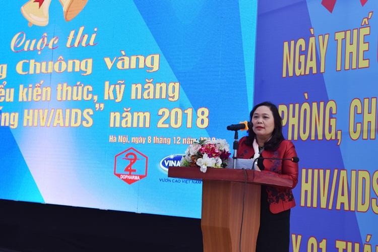 Hội thi “Rung chuông vàng” tuyên truyền HIV/AIDS cho trẻ em