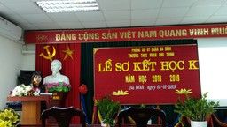 Lế Sơ kết Học kỳ 1