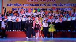 Liên hoan hát Tiếng Anh cấp Thành phố năm 2019