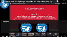 Video: "Chuyên đề: Những điểm mới Nghị quyết Đại hội XIII của Đảng"