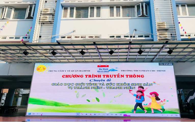 Chương trình Truyền thông Chuyên đề “Sức khỏe giới tính và sức khỏe sinh sản vị thành niên- thanh niên” năm 2022
