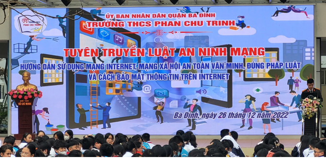Chương trình tuyên truyền luật an ninh mạng