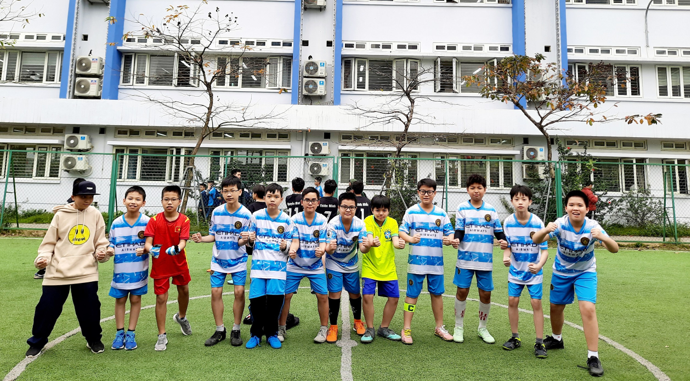 Tập làm phóng viên thể thao: Góc nhìn trận đấu từ học sinh
