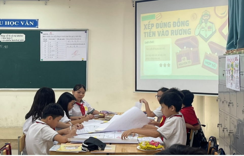 Công nghệ AI trong giờ dạy chuyên đề môn Toán