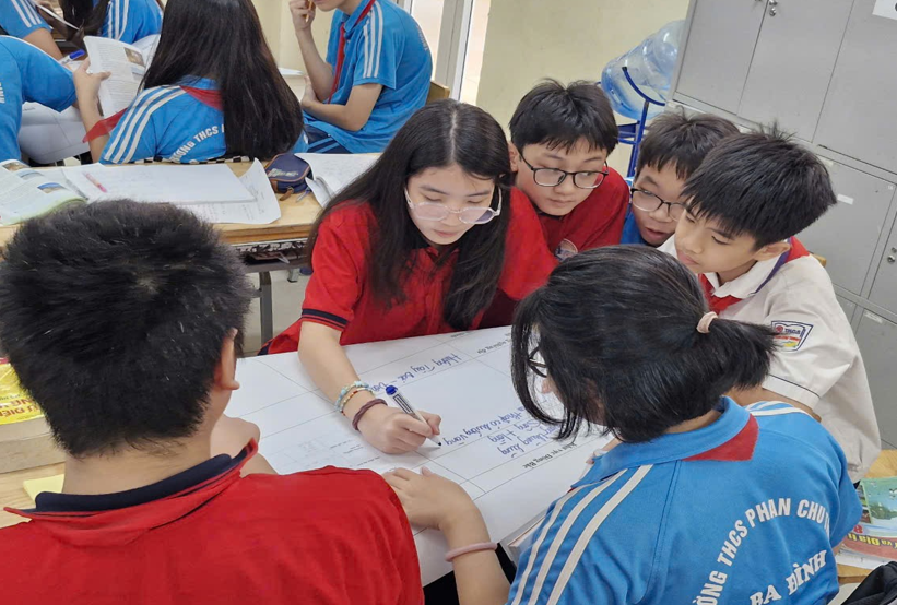 Phát huy năng lực của học sinh qua giờ học chuyên đề Địa lí 8