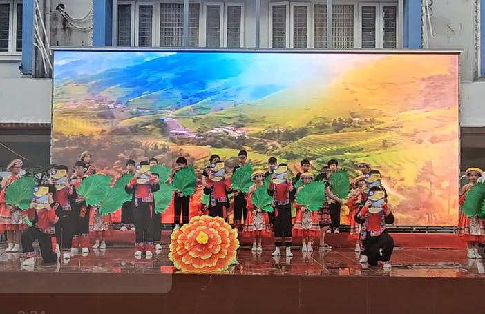 Tiết mục dự thi văn nghệ - Lớp 6A4