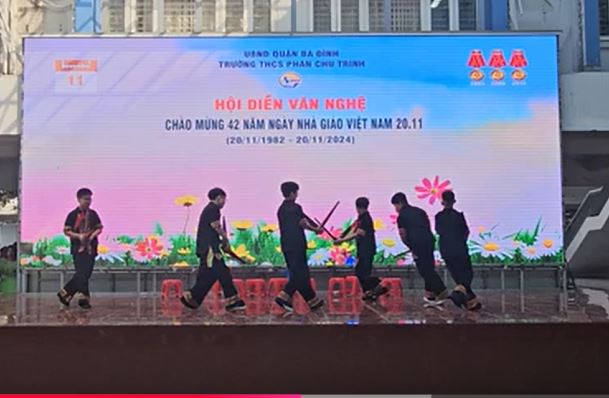 Tiết mục dự thi văn nghệ - Lớp 6A5