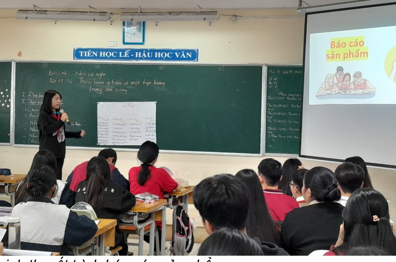 Say mê chuyên môn, cô giáo sáng tạo trong dạy học phát triển năng lực học sinh
