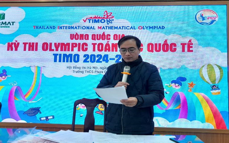 THCS Phan Chu Trinh: Điểm sáng của Kỳ thi Toán học Quốc tế TIMO 2024