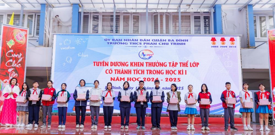 Lễ sơ kết học kì I: Khép lại một khởi đầu thành công