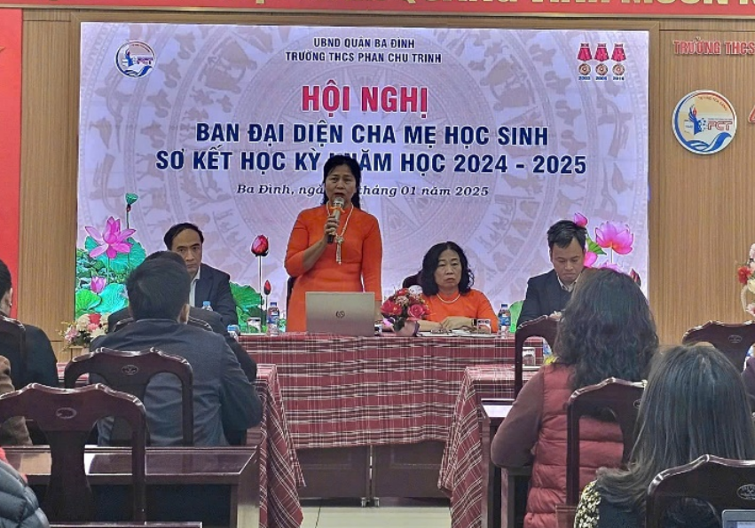 Gắn kết gia đình với nhà trường: Hội nghị Ban đại diện cha mẹ học sinh