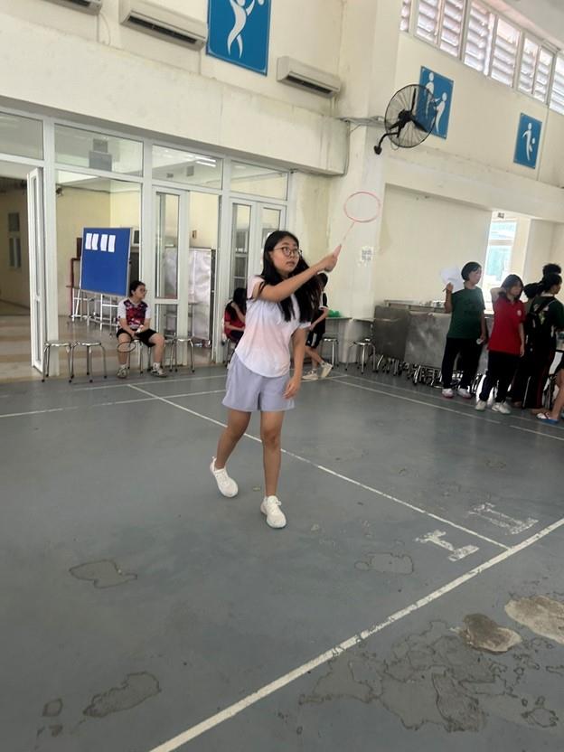 ​Mãn nhãn: Giải cầu lông cấp trường dành cho Khối 6, 7