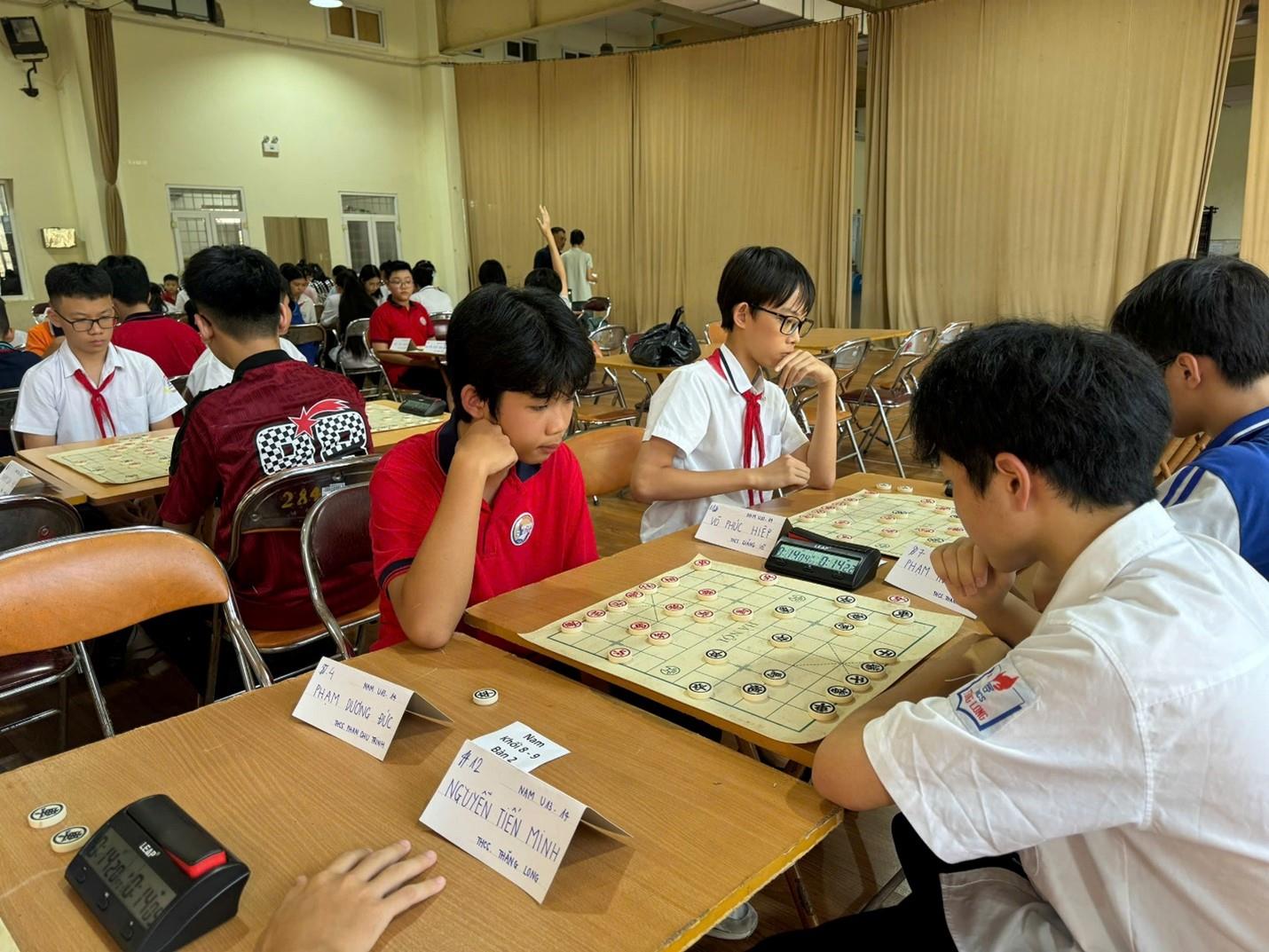 ​"Chiếu tướng" xuất sắc: Học sinh THCS Phan Chu Trinh đăng quang vô địch cờ tướng