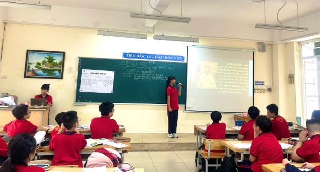 Lan toả tinh thần “Siêng năng, kiên trì”: Tiết dạy chuyên đề GDCD 6 đầy hứng khởi tại trường THCS Phan Chu Trinh