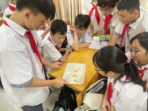 Phát huy năng lực học sinh qua giờ học chuyên đề môn KHTN lớp 8