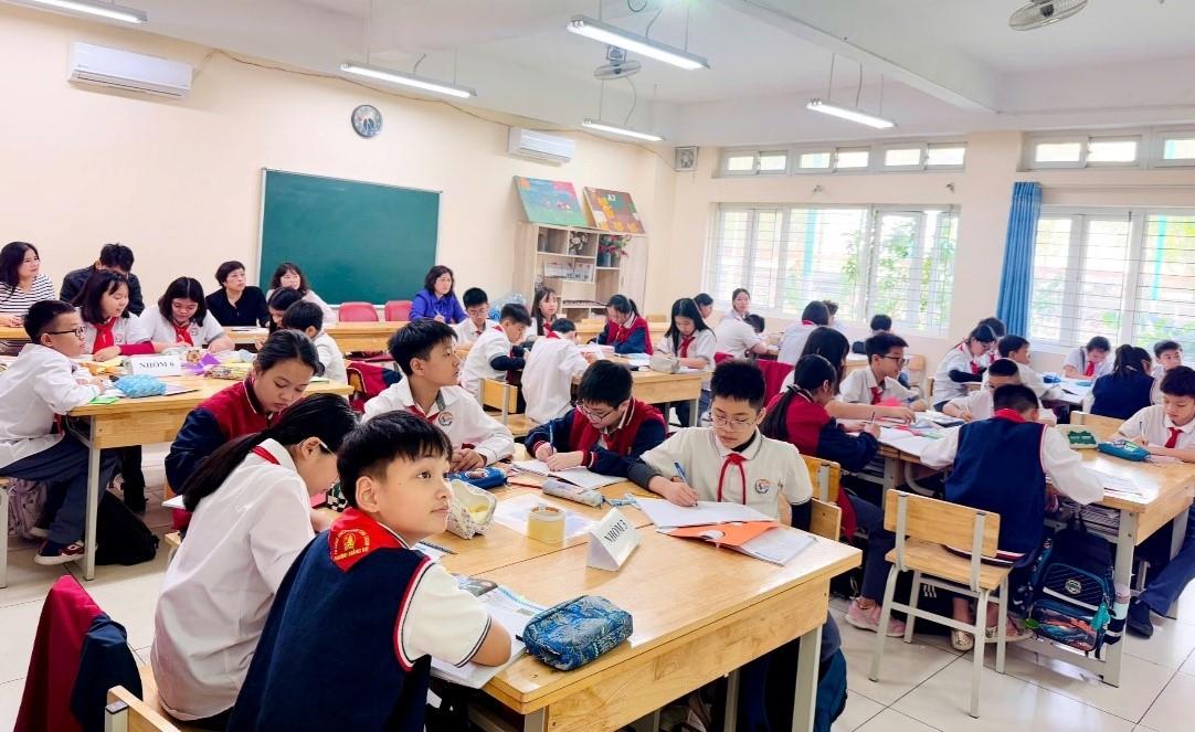 Dấu ấn đổi mới từ một tiết dạy Hình học