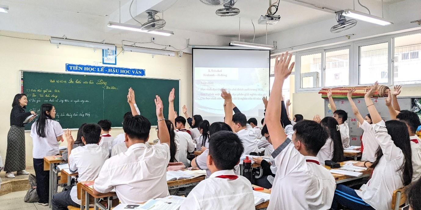 Học Văn sáng tạo: Một giờ Văn đầy hứng khởi tại lớp 9A6