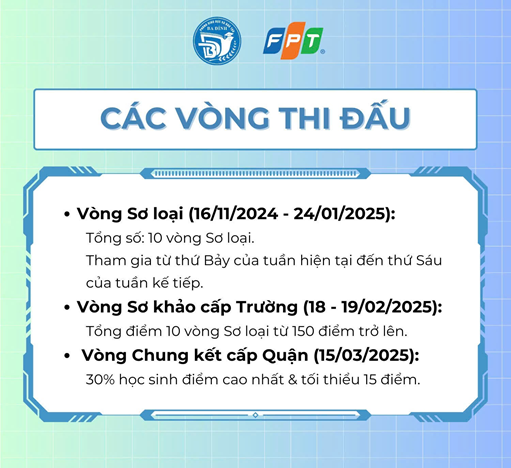 Vòng Sơ khảo Đấu trường Toán học cấp trường