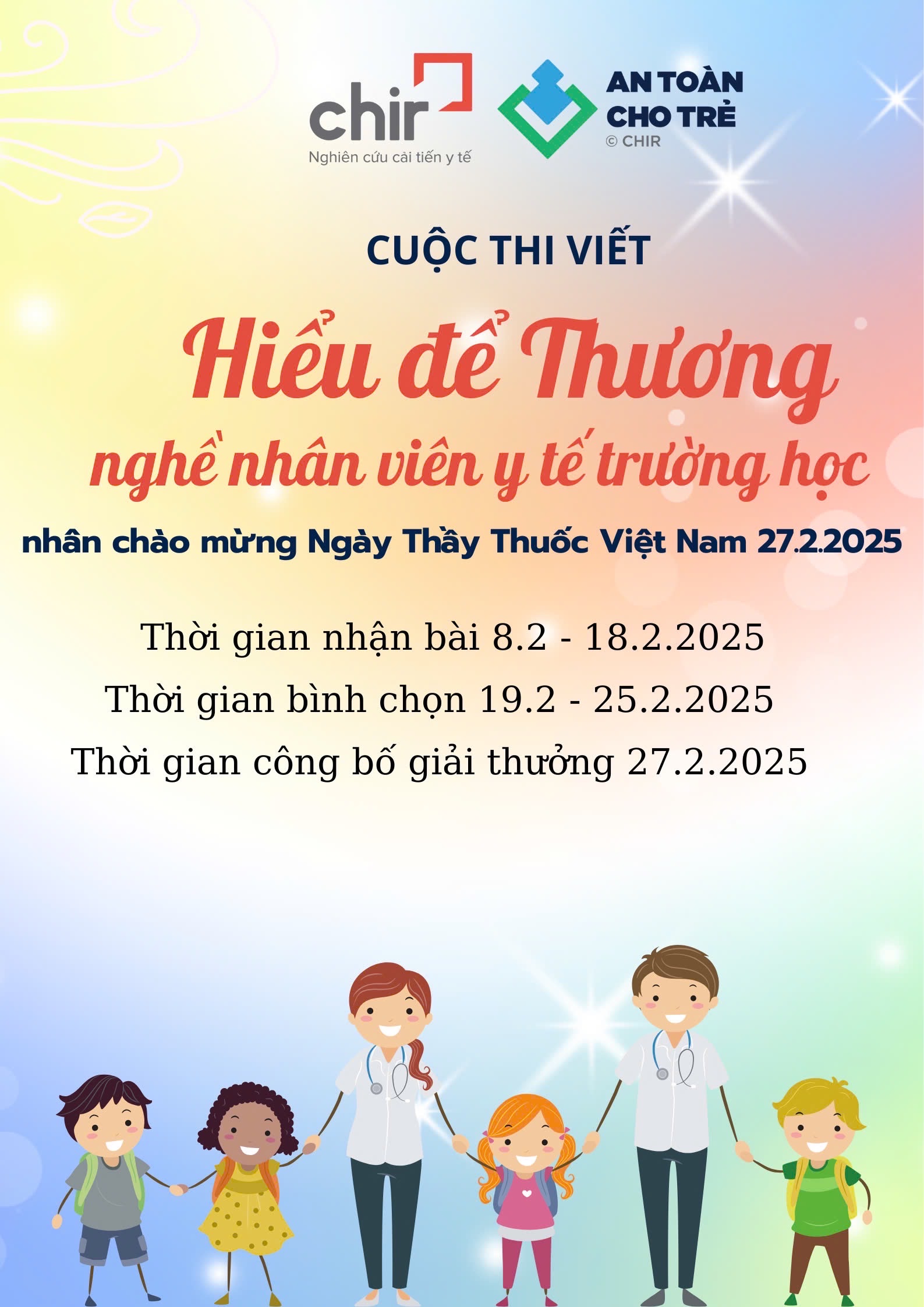 Cuộc thi viết "Hiểu để thương nghề nhân viên y tế trường học"