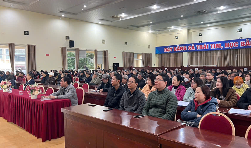 Hội nghị học tập, nghiên cứu, quán triệt các kết luận, quy định của Đảng và thông tin thời sự quý I/2025