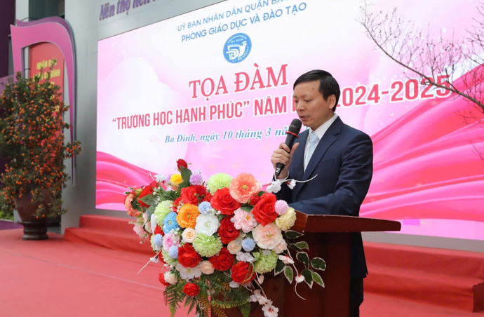 Xây dựng “Trường học hạnh phúc” – Quyết tâm của thầy cô và học sinh các trường học quận Ba Đình
