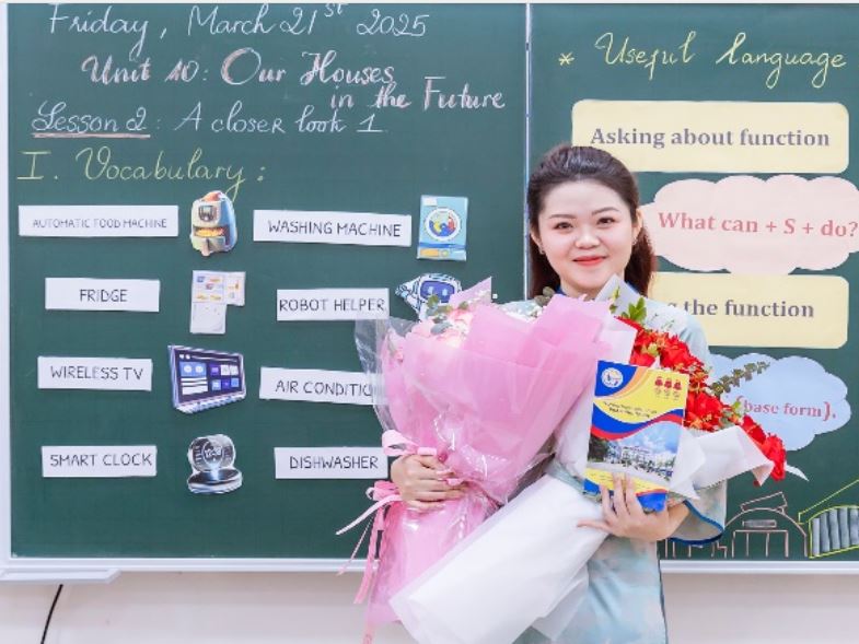 Kì thi giáo viên dạy giỏi cấp Quận năm học 2024-2025: Nơi thể hiện tài năng của thầy và trò nhà trường