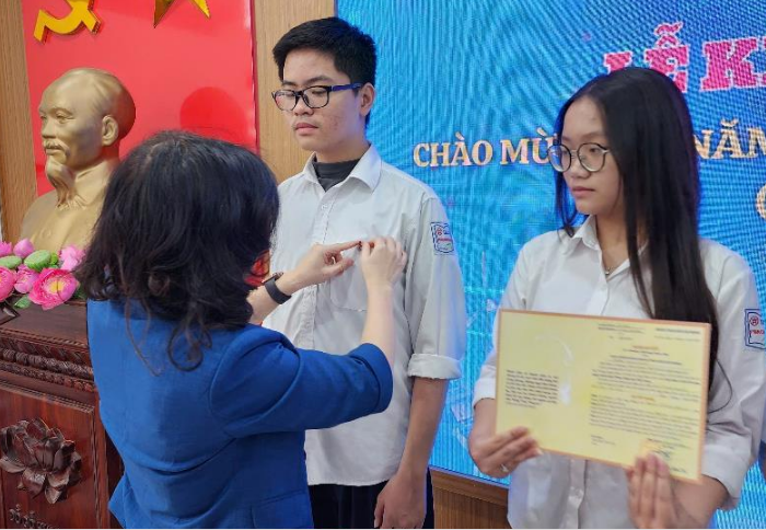 Lễ kết nạp Đoàn viên năm 2025 – Tiếp bước lý tưởng thanh niên