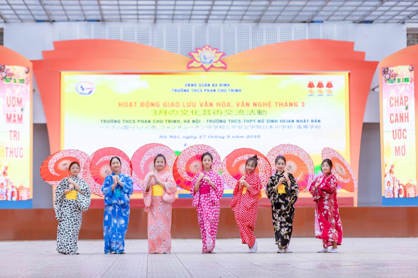 Lớp học tiếng Nhật tại trường THCS Phan Chu Trinh – Cánh cửa kết nối văn hóa Việt – Nhật