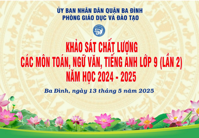 Khảo sát để thử sức