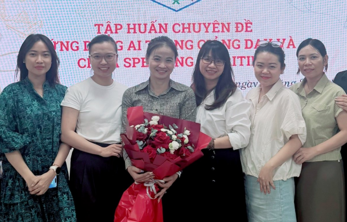 Bứt phá giảng dạy tiếng Anh – Khi giáo viên trường THCS Phan Chu Trinh “bắt tay” cùng AI!