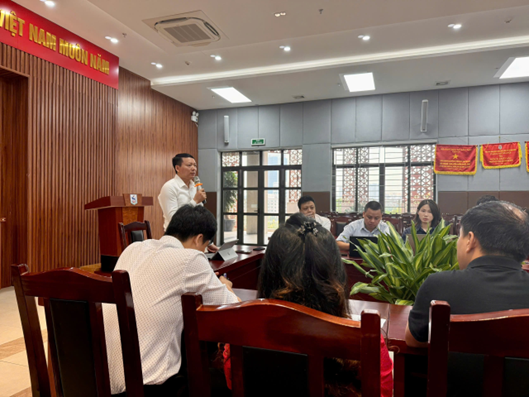 Phường Giảng Võ đẩy mạnh triển khai chuyển đổi số trong giáo dục