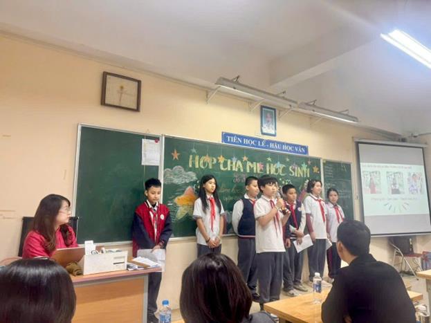 Buổi họp phụ huynh 6A1 – Nơi yêu thương được lắng nghe