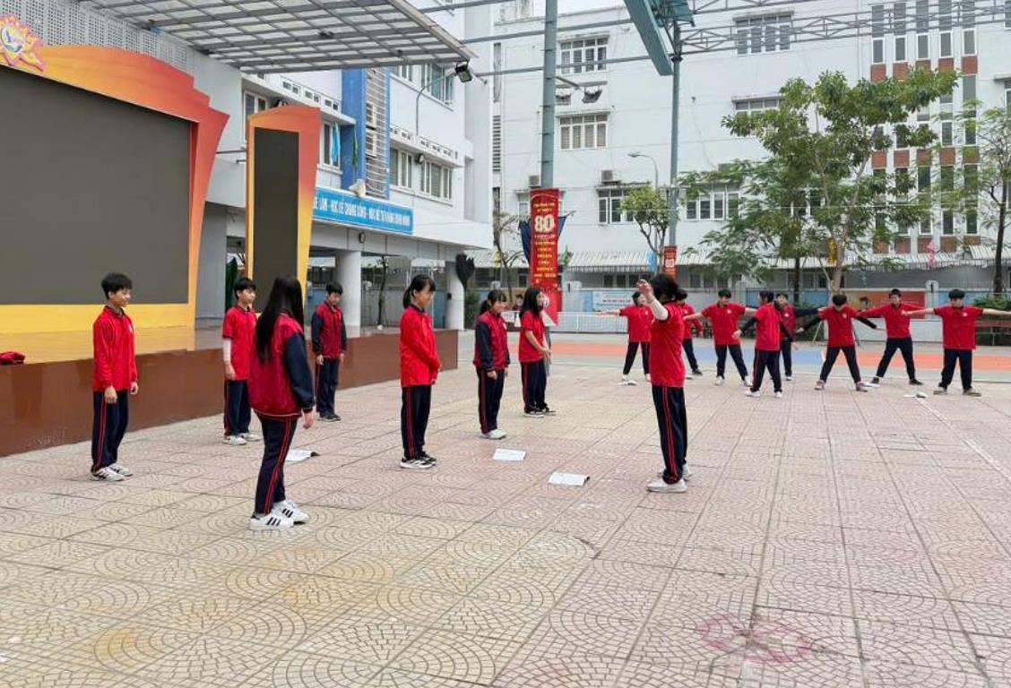 Tiết dự giờ môn Thể dục – Lan tỏa tinh thần đổi mới trong dạy học