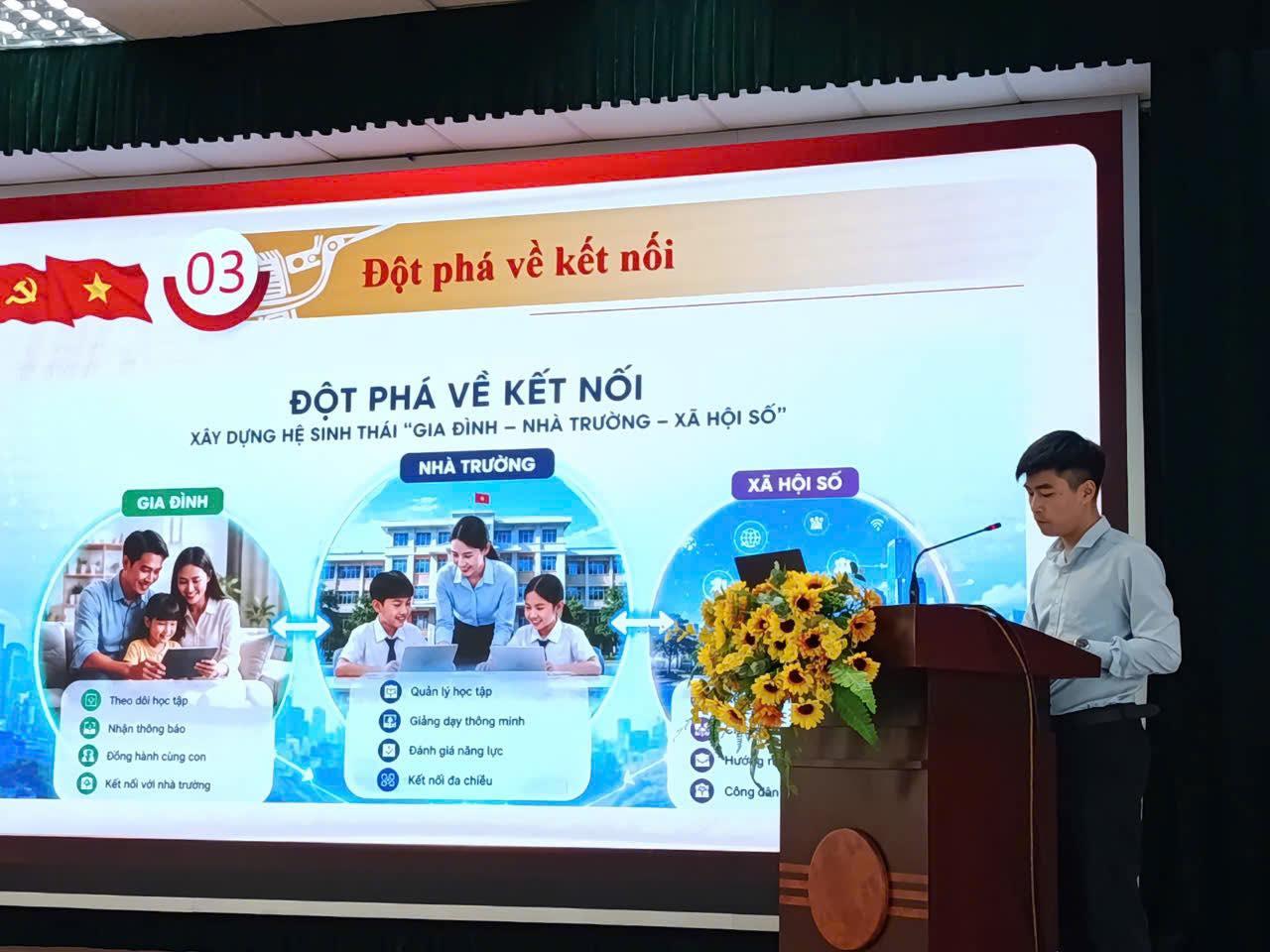 Dấu ấn giáo viên Phan Chu Trinh tại Hội thi báo cáo viên, tuyên truyền giỏi phường Giảng Võ năm 2026