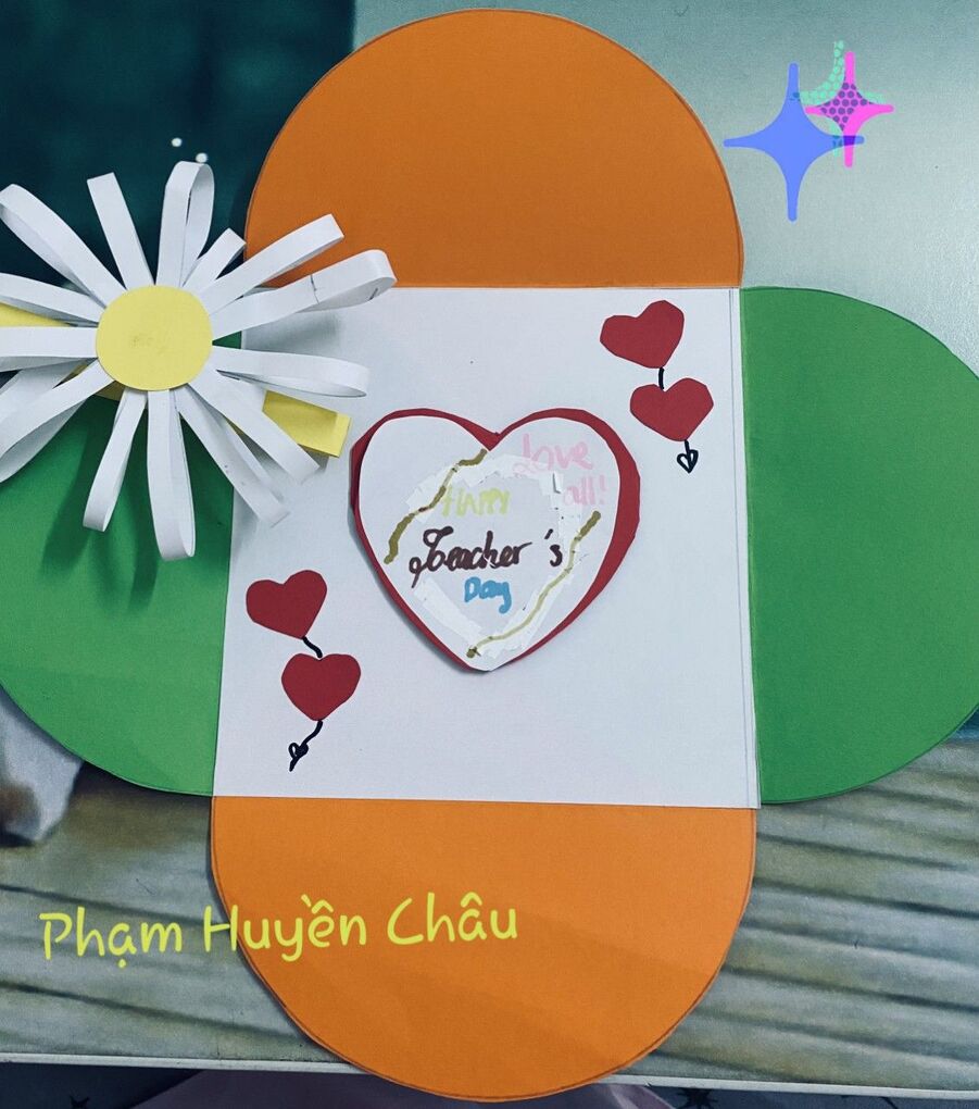 Sản phẩm bài kiểm tra giữa kỳ môn Mỹ thuật - những tác phẩm của học sinh lớp 6 tặng các thầy cô nhân ngày 20-11