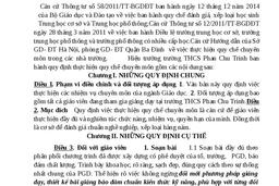 Quy chế chuyên môn