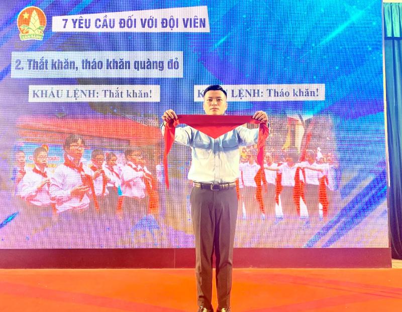 Tập huấn Ban chấp hành Liên đội năm học 2022-2023 tại trường THCS Phan Chu Trinh