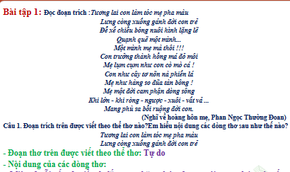 Tài liệu tham khảo: Bài tập với các ngữ liệu mở