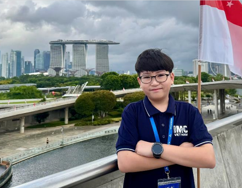 ​Trần Khánh Duy - Trường THCS Phan Chu Trinh và hành trình đến Singapore