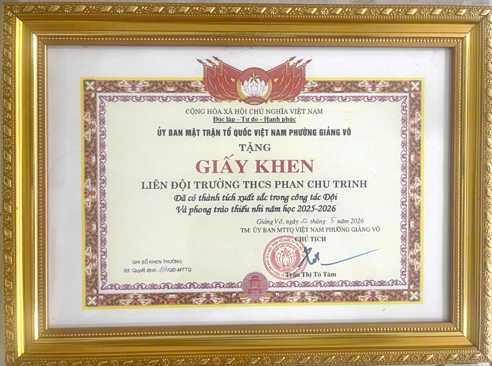 A framed certificate of achievementAI-generated content may be incorrect.