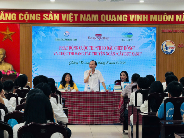 Lan tỏa văn hóa đọc qua Cuộc thi “Theo dấu Chép Hồng” và Cuộc thi sáng tác truyện ngắn “Cây bút xanh” - 2